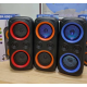 Портативна бездротова Bluetooth колонка 10Вт JBK-8901 USB, FM, акустична система з музичним підсвічуванням