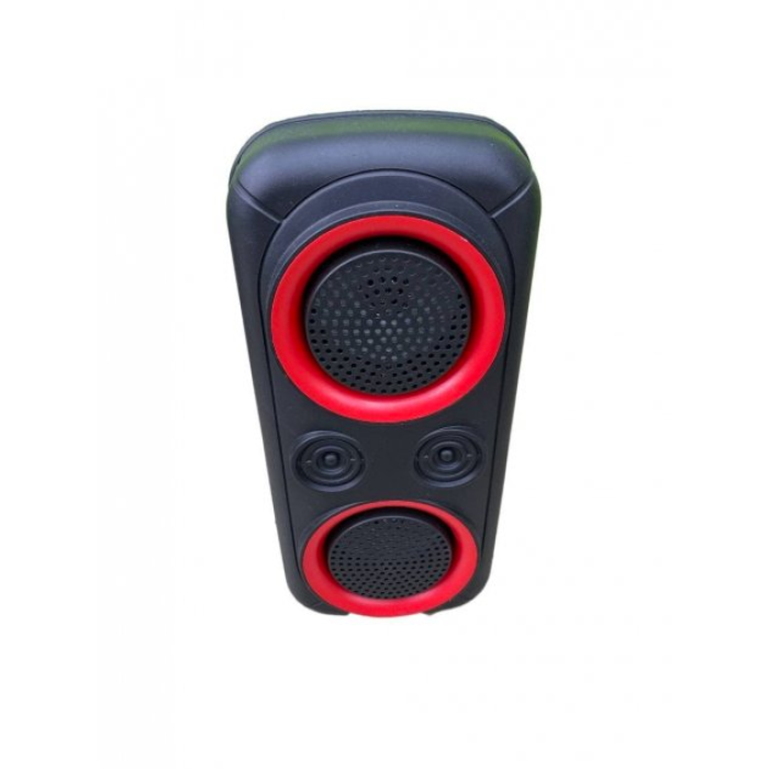 Портативна бездротова Bluetooth колонка 10Вт JBK-8901 USB, FM, акустична система з музичним підсвічуванням