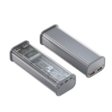 Зовнішній портативний акумулятор великої ємності Power Bank K48 60000 мАг