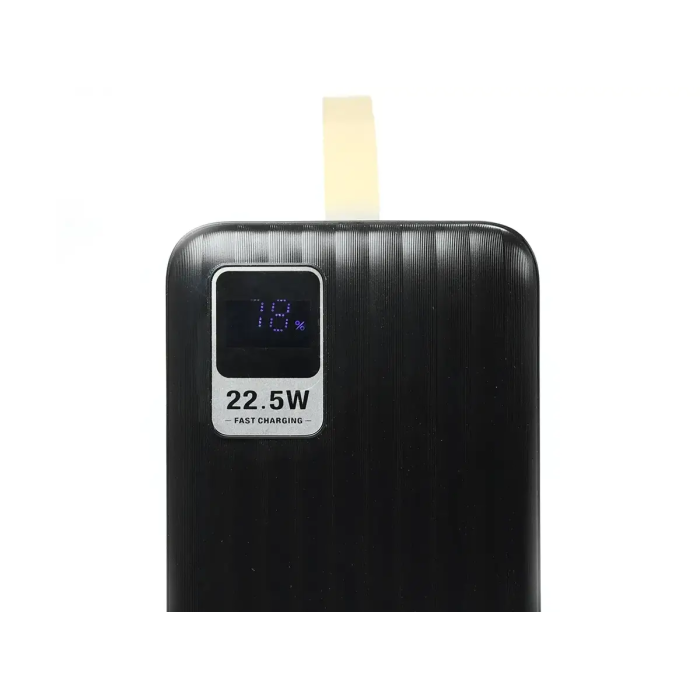 Зовнішній акумулятор Power Bank 30000мАч 22,5Вт KP KPG-310