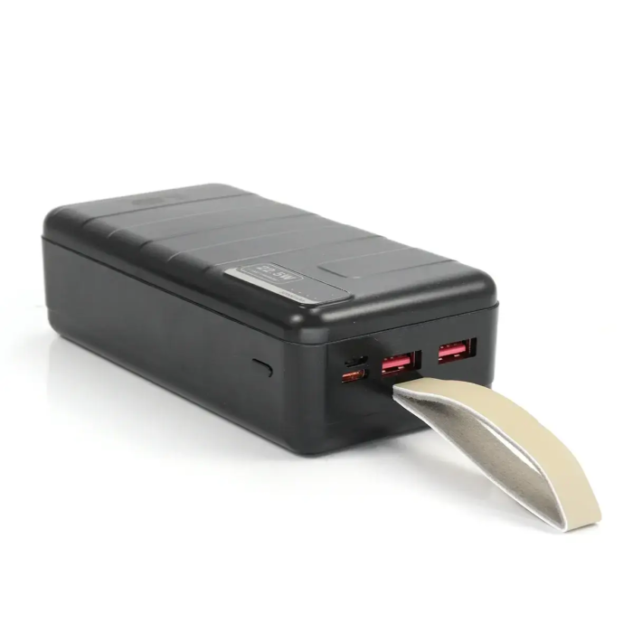 Повербанк великої потужності (power bank) 30000мАг KP KP-32 з підтримкою швидкої зарядки та індикатором батареї