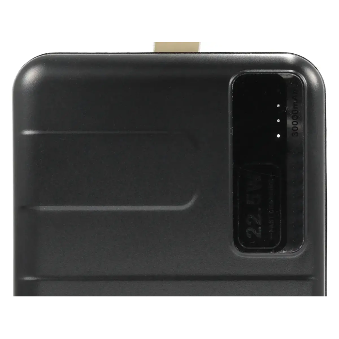 Повербанк великої потужності (power bank) 30000мАг KP KP-32 з підтримкою швидкої зарядки та індикатором батареї