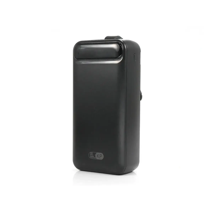 Повербанк великої потужності 30000 mAh KP-39 Power Bank з LED-екраном та ліхтариком