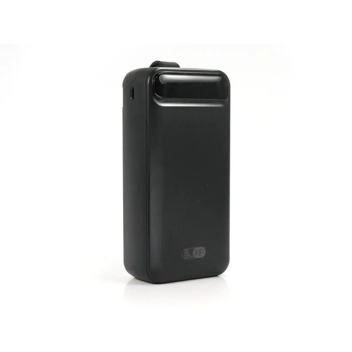 Повербанк великої потужності 30000 mAh KP-39 Power Bank з LED-екраном та ліхтариком