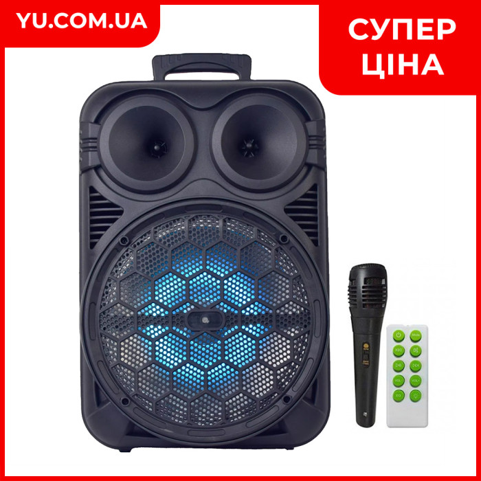 Аудио система колонка с микрофоном и bluetooth KTS-1201S 30ватт