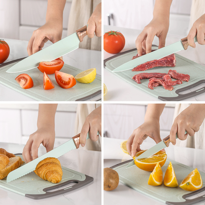 Набор кухонных принадлежностей 19 предметов Kitchen Set Бирюзовый