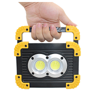 Автономний переносний прожектор 20w COB+1W+Power Bank LL-802