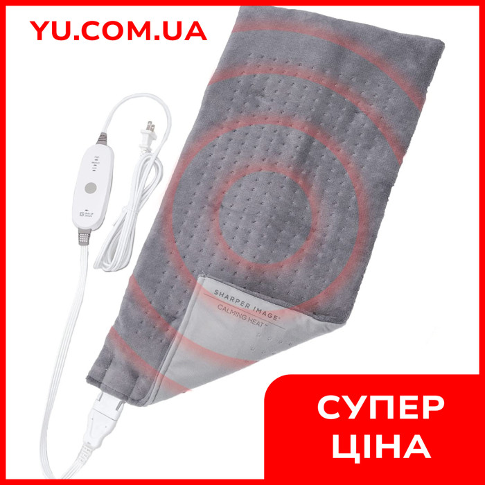 Массажная подстилка MASSAGING WEIGHTED HEATING PAD LY66 (W65) флисовая электрогрелка