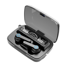 Бездротові навушники M19 Bluetooth 5.1, сенсорні, водонепроникні, зі світлодіодним дисплеєм