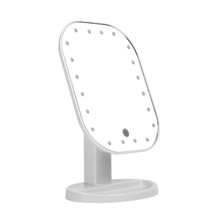 Дзеркало настільне для макіяжу з LED-підсвічуванням 20 світлодіодів MA-16