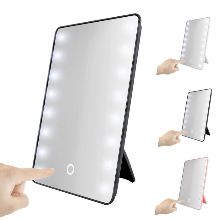 Дзеркало для макіяжу з LED підсвічуванням 16 світлодіодів MA-18