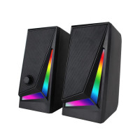 Комп'ютерні колонки з підсвічуванням MUSIC DJ MJ-100A