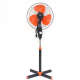 Підлоговий вентилятор MS-1619 40 см stand fan 40W помаранчевий на телескопічній ніжці з поворотом та нахилом