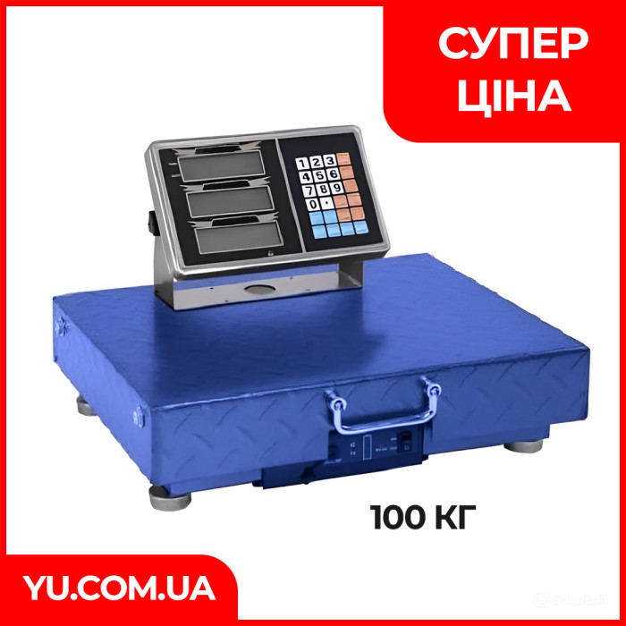 Ваги товарні MATARIX MX-439W 100кг 30*40 см