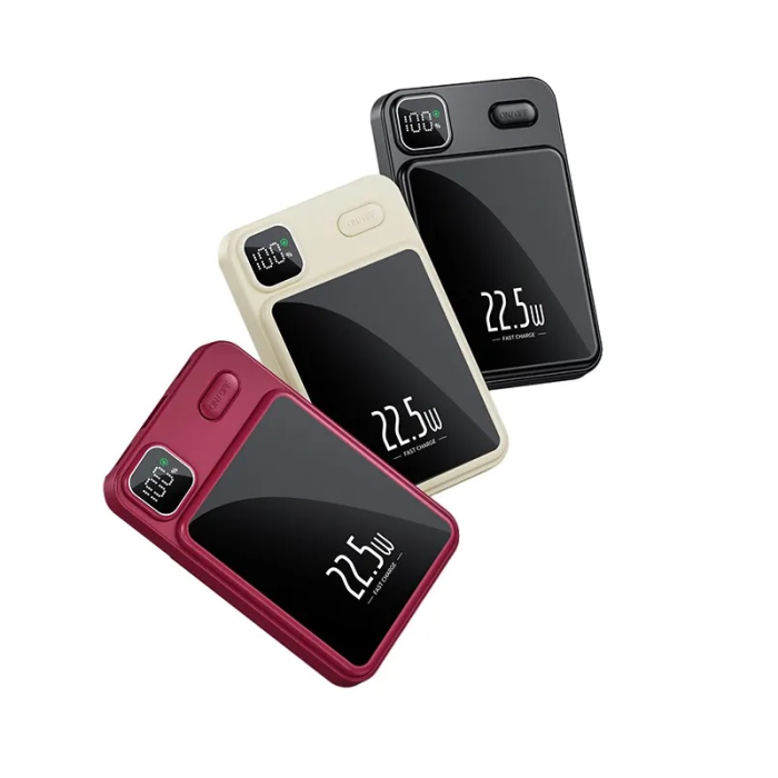 Мобільна зарядка для телефону повербанк Magnetic Power Bank 10.000mAh 22.5W