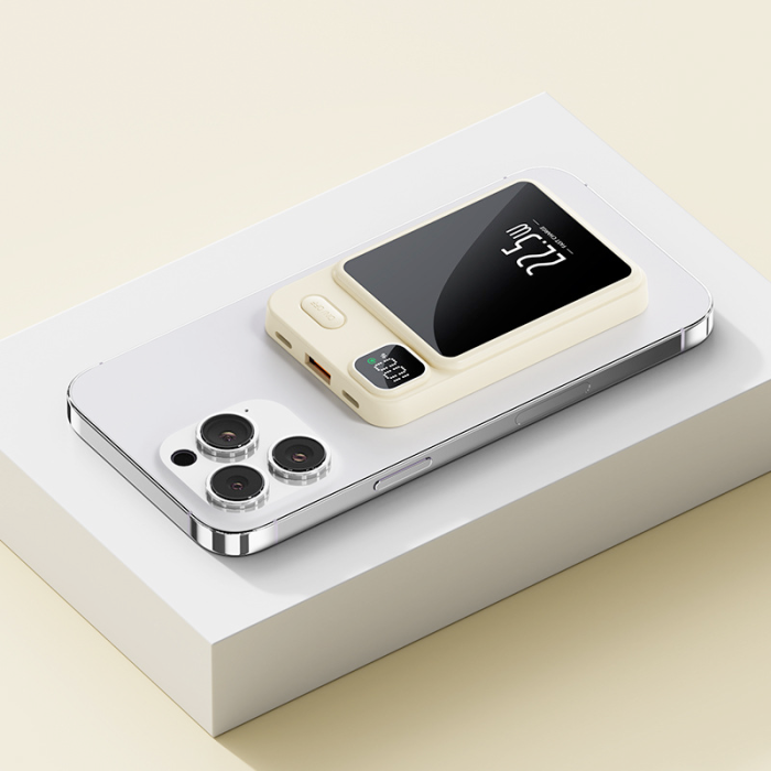 Мобільна зарядка для телефону повербанк Magnetic Power Bank 10.000mAh 22.5W