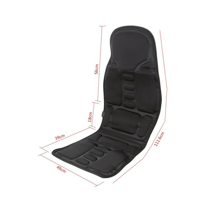 Масажер накидка на сидіння Massage seat topper, масажна електрична накидка на крісло