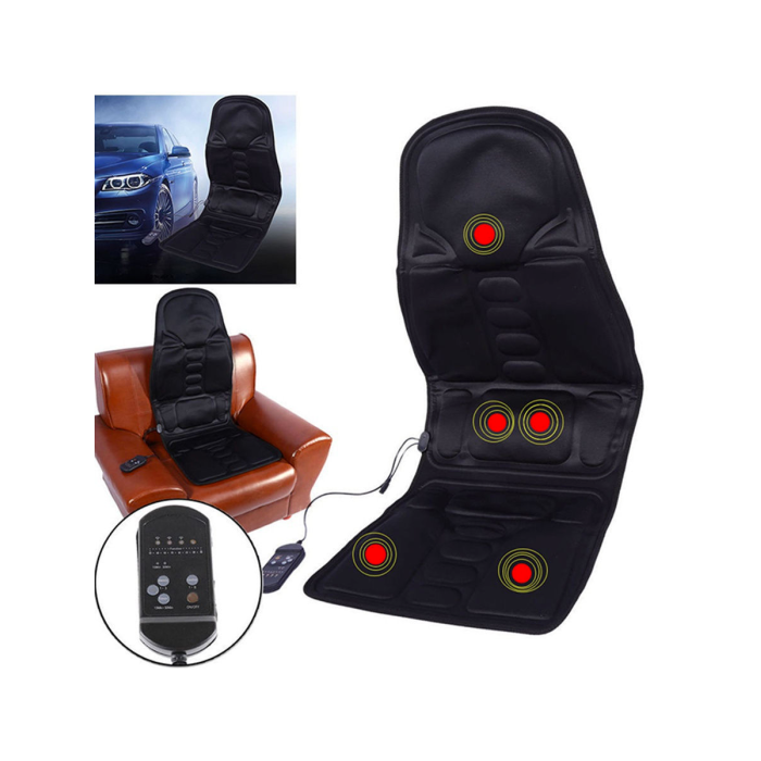 Масажер накидка на сидіння Massage seat topper, масажна електрична накидка на крісло