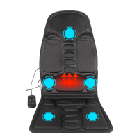 Массажер накидка на сидение Massage seat topper JB-100B, массажная электрическая накидка на кресло  LY61