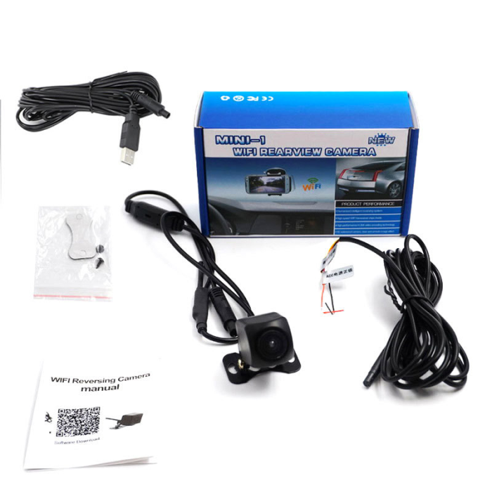 Камера заднего вида Mini-HD WiFi Rearview Camera беспроводная камера видеонаблюдения для авто, грузовиков