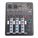 Профессиональный микшерный пульт аудио микшер Mixer BT 4000 2ch. + BT