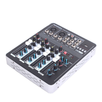 Профессиональный микшерный пульт аудио микшер Mixer BT 4000 2ch. + BT