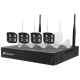 Комплект видеонаблюдения на 4 камеры NVR  KIT 601 WiFi 4CH с регистратором