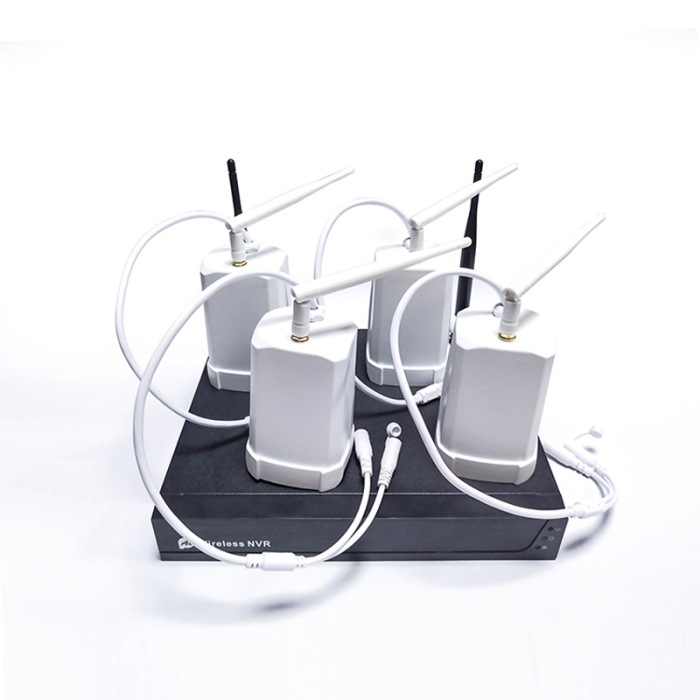 Комплект видеонаблюдения на 4 камеры NVR  KIT 601 WiFi 4CH с регистратором