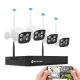 Комплект видеонаблюдения на 4 камеры NVR  KIT 601 WiFi 4CH с регистратором