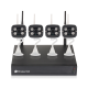 Комплект видеонаблюдения на 4 камеры NVR  KIT 601 WiFi 4CH с регистратором
