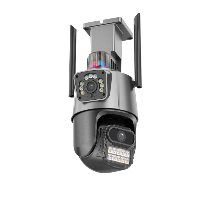 Камера видеонаблюдения PTZ уличная WiFi Outdoor Camera P11 (3MP+3MP) (ICSEE)