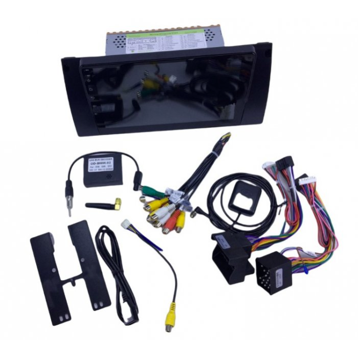 Мультимедійна автомагнітола PI-201B BMW 2DIN Android 10.0 3/32Gb Bluetooth/GPS/Wi-Fi екран 10"
