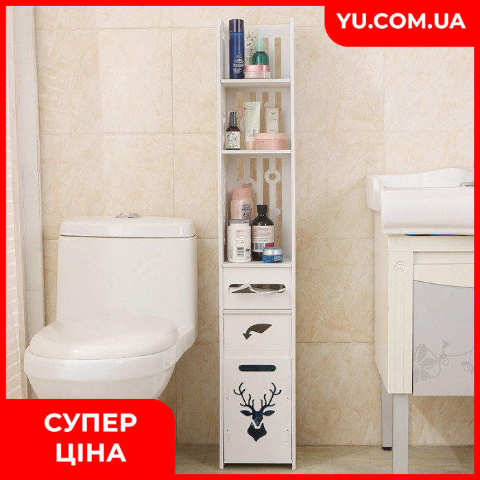 Полка стеллаж в ванную комнату PK-08 120*20*20 см