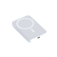 Портативний акумулятор з бездротовою зарядкою Baseus Magnetic Wireless Charging Power Bank 6000mAh 20W (PPCX020002) Білий