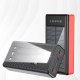 Power Bank UKC 60000mAh із сонячною панеллю 4 USB + 3 зарядні кабелі в комплекті