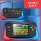 Портативна ігрова приставка SUP Game Joystick Q12 500 в 1 з джойстиком