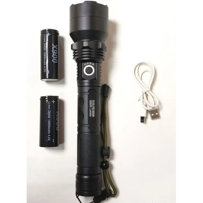 Тактичний ліхтарик Police BL QP510-P50 підствольний ліхтар 2*18650 battery
