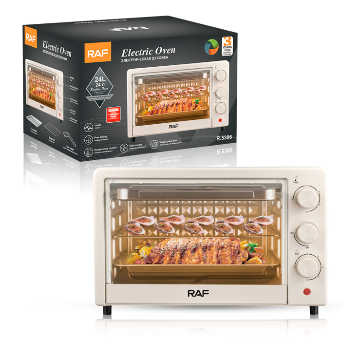 Електрична духовка RAF R5306 24л, біла