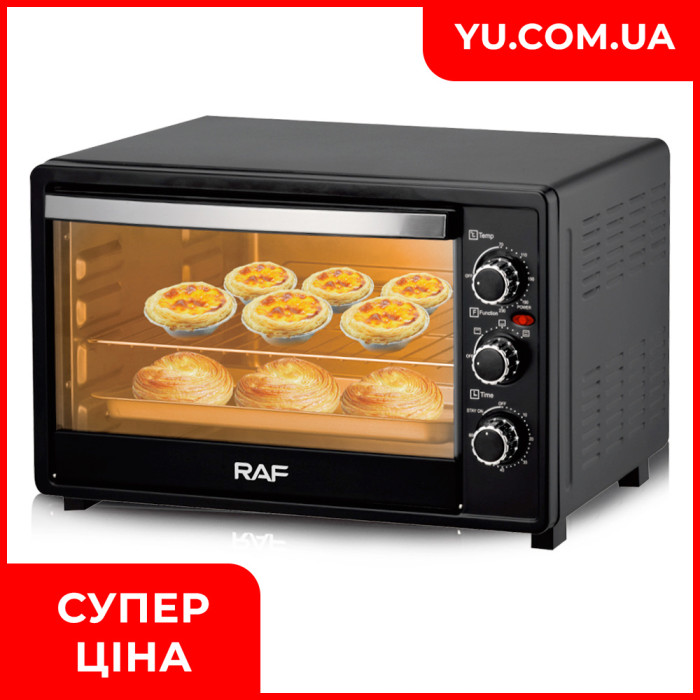 Духовой шкаф электрический RAF R5315 48л 1500 Вт черный