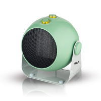 Тепловентилятор RAF 1186 (1800W) (круглый) обогреватель дуйка Зеленая
