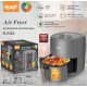 Аерофритюрниця для кухні RAF R.5325 зі знімним резервуаром 6л 1500W