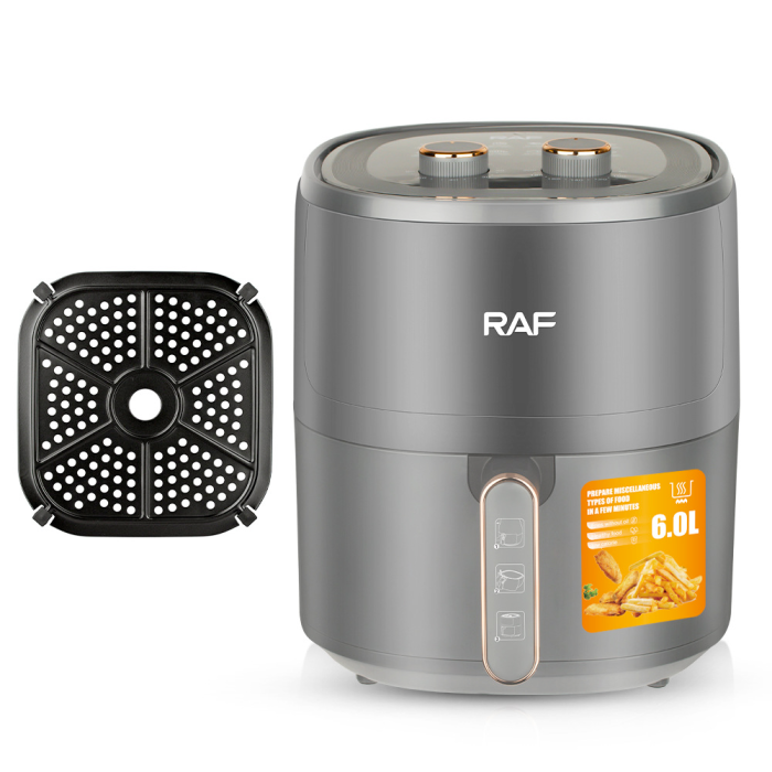 Аерофритюрниця для кухні RAF R.5325 зі знімним резервуаром 6л 1500W