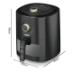 Фритюрниця RAF R.5332B аерофритюрниця з регулюванням температури 6 л 1500W