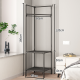 Вешалка напольная угловая для одежды Corner Coat Rack RD-2 180*45*45см