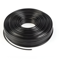Кабель антенный RG6 100м черный