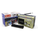 Радіоприймач USB/SD Golon RX-381 радіо з MP3 та LED ліхтариком (колір золотистий)