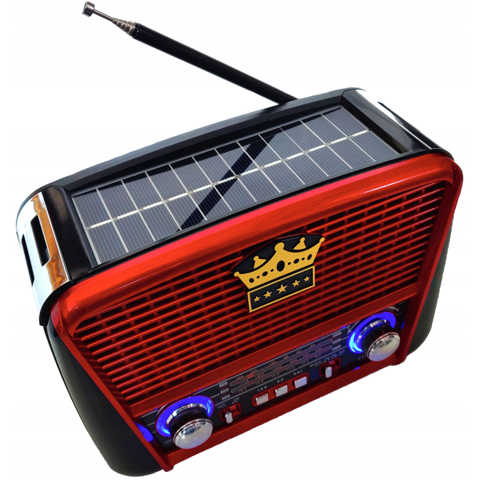 Портативний радіоприймач GOLON RX-455S Solar USB від мережі та акумулятора