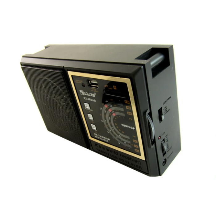Портативный радиоприемник GOLON RX-98UAR USB, SD, FM, MP3