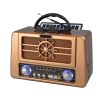 Радиоприемник аккумуляторный Golon RX-BT8080 Bluetooth/USB с солнечной панелью