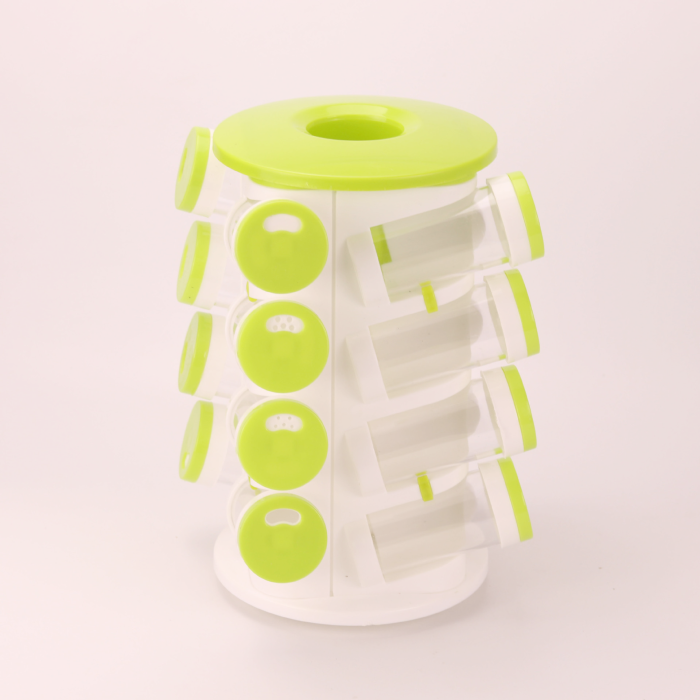 Стойка для хранения специй, кухонный вращающийся органайзер SPICE RACK 1036